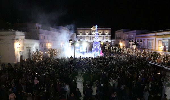 Inauguración del alumbrado de navidad